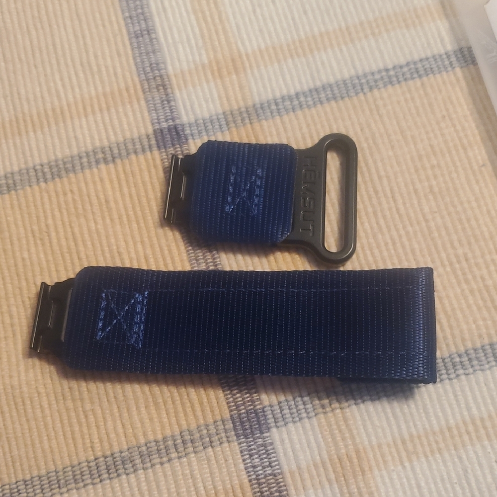 Blue Rugged Nylon Belt - Picture 2 of 3